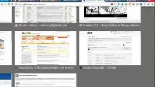 Google Chrome: Tab Overview feature