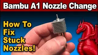 Bambu Lab A1/A1 Mini Stuck Nozzles - easy fix for difficult to remove nozzles!