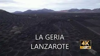 La Geria, Lanzarote, Canary Islands - 4K DJI Air2S Drone Footage