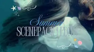 Summer aesthetic🪼🌊🐙🐚 | 1080p scene pack | edit | 