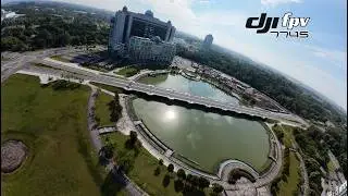 Latihan Terbang lagi dalam mode manual -  DJI Avata 2 | Masja Kuching Sarawak