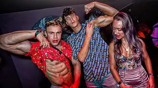 Bodybuilders Go Clubbing