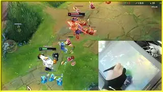 Playing LoL With the Drawing Tablet? -  Best LoL Highlights Ep. 79