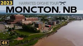 🛩️ Moncton Marvels: A Spectacular 4K Drone Odyssey Through New Brunswick's Gem! 🚁