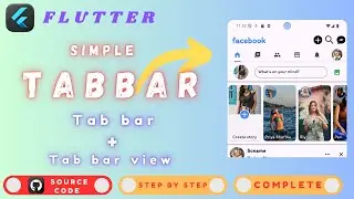 How to create Tab bar view in flutter || Tabbar in flutter || Flutter Tab bar view | Flutter Tabbar
