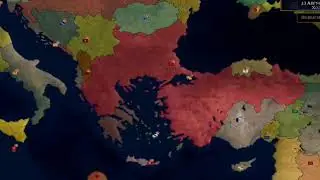 Age of civilization 2 таймлапс за Византию