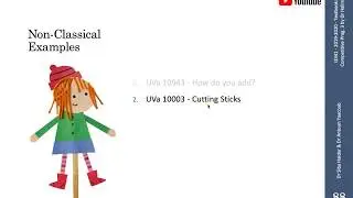 UVa 10003 - Cutting Sticks - Non-Classical Dynamic Programming problems