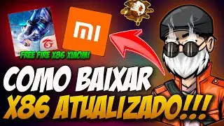 TUTORIAL! COMO BAIXAR FREE FIRE X86 ATUALIZADO