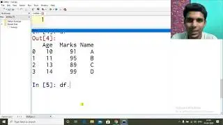 DataFrame - Descriptive Statistics - max, min, mean, mode, median, std, var Row/Col Wise | CBSE 2020