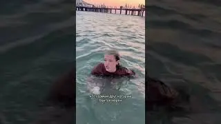 that same friend who is afraid of the sea