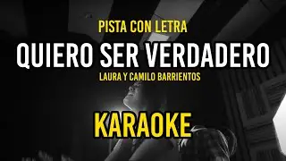 Quiero ser verdadero (IPUC) | Pista con letra (Karaoke cristiano)