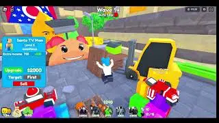 Toilet tower defense:playing ohio mode