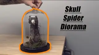 Fantasy Creature Halloween Prop: Elegoo Mars Resin 3D Printer Showcase and DIY Diorama Tutorial