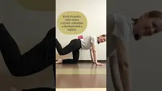 Gyakorlat a csípő feszítő irányú mozgásának fejlesztésére