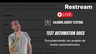 Documentando um projeto de testes automatizados
