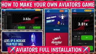 Aviator Game Source Code with complete setup || Make your own aviator game
