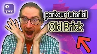 Parkour OLDBRICK 👉 ALL 300 POINTS tutorial, walkthrough Krunker.io map 100%