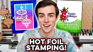 A NEW Way To Use HOT FOIL With STAMPING FOAM!
