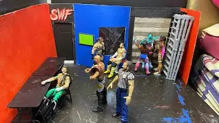 Building a WWE Figure Arena: The Backstage (Part 2)