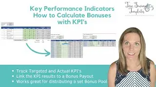 KPI Examples: Calculate Bonuses with KPI Template