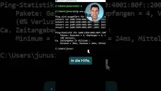 Ping-Befehle richtig eingeben #ping #help #internet #cmd