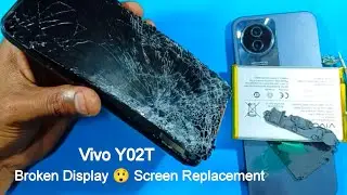 Vivo Y02T  Broken Screen Replacement | Mobile Display Restoration | How To Replace???
