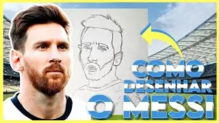 COMO DESENHAR O MESSI - TUTORIAL/PASSO A PASSO