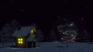 Wishing you a Merry Christmas 3D Animation (Blender Eevee)