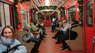 новогодний поезд ЕЖИК! с новым годом 2023!