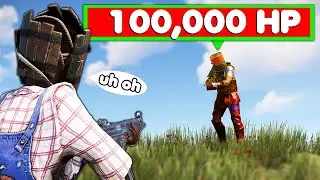 1 Solo VS 4 World Bosses in Rust!