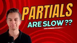 Rendering view with partials in Ruby on Rails takes more time?