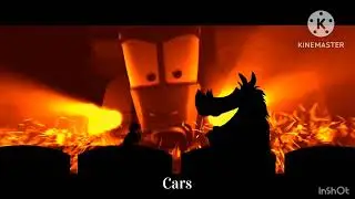 Timon and pumbaa at the cinema animated movies jumpscare