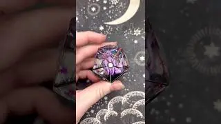 Revealing my first Pokemon d20!! #dice #craft #dnd #pokemon #espeon #pokeball #gaming #art
