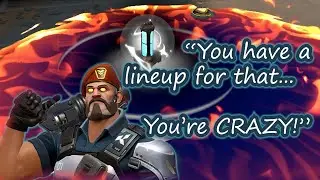 You have a LINEUP for THAAAT?  You're CRAZY!