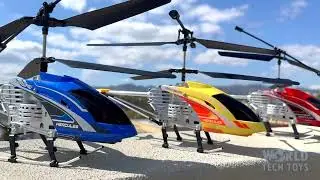 Hercules Unbreakable Gyro RC Helicopter only by World Tech Toys