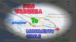 Bike EXERCISE: POLO VALENZUELA to MUNOMENTO CIRCLE GOOD MORNING 11-26-20 | Aya Cutey