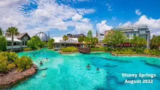 Dinner at Disney Springs August 2022 