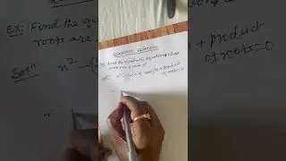 Find the quadratic equation whose roots are 4 and 5.
