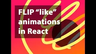 Animations in React - FLIP like animation using react-spring