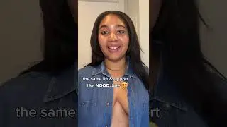 POV - you've discovered an adhesive bra that actually works!
