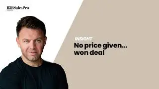 I Won a Multi-Million Dollar Deal Without Giving a Price (Here’s How)
