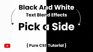 Vertical Split Layout Text Effect With Mix Blend Mode | CSS Blend Mode | Code4Education 2020 🤩🤩🤩🤩