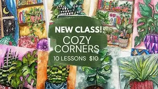 NEW INSTANT ACCESS CLASS- Cozy Corners