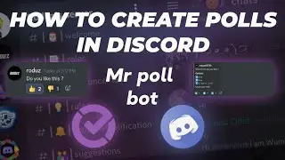 How to create Polls in Discord easily on your discord server | Mr poll | Simple poll & Option poll