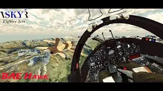 VR Flight with Hawk in VR SKY Fighter Jets 2024