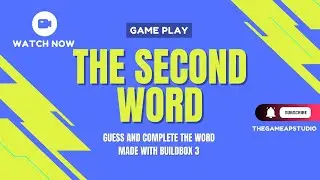 The Second Word Finder Puzzle Game Video for Android and iOS
