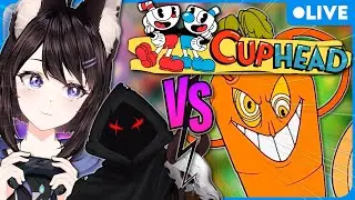 Dizem que esse jogo é difícil, mas o mozão me carrega! - Cuphead ft. @RAGEST0NE