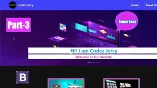 Build Website Using Bootstrap  Super Easy Tutorial Series #Part-3