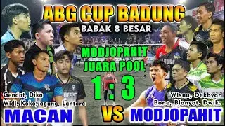 SQUAD MODJOPAHIT MELAJU KE SEMI FINAL SETELAH TUMBANGKAN MACAN 3:1 DI ABG CUP BADUNG