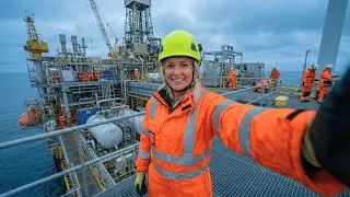 This is How Women Work and Survive on Offshore Oil Rigs in the Middle of the Ocean